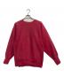 Champion REVERSE WEAVE（チャンピオン リバース ウィーブ）の古着「ロゴスウェット」｜レッド