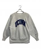 Champion REVERSE WEAVEチャンピオン リバース ウィーブ）の古着「UCONN スウェット」｜グレー