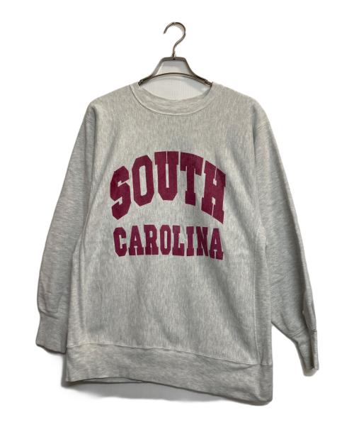 Champion REVERSE WEAVE（チャンピオン リバース ウィーブ）Champion REVERSE WEAVE (チャンピオン リバース ウィーブ) ロゴスウェット グレー サイズ:ＸＬの古着・服飾アイテム