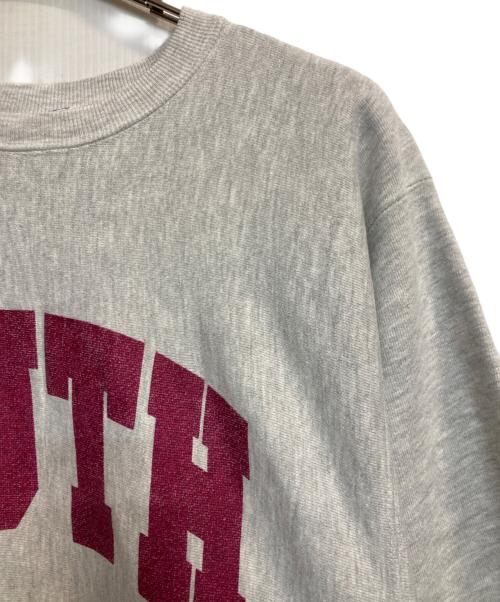 Champion REVERSE WEAVE（チャンピオン リバース ウィーブ）Champion REVERSE WEAVE (チャンピオン リバース ウィーブ) ロゴスウェット グレー サイズ:ＸＬの古着・服飾アイテム