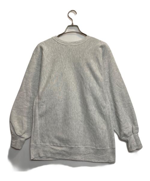 Champion REVERSE WEAVE（チャンピオン リバース ウィーブ）Champion REVERSE WEAVE (チャンピオン リバース ウィーブ) ロゴスウェット グレー サイズ:ＸＬの古着・服飾アイテム