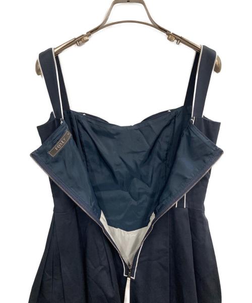FOXEY（フォクシー）FOXEY (フォクシー) フロントリボンミニワンピ ネイビー サイズ:38の古着・服飾アイテム