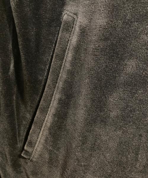 BURBERRY BLACK LABEL（バーバリーブラックレーベル）BURBERRY BLACK LABEL (バーバリーブラックレーベル) ベロアトラックジャケット ブラック サイズ:3の古着・服飾アイテム