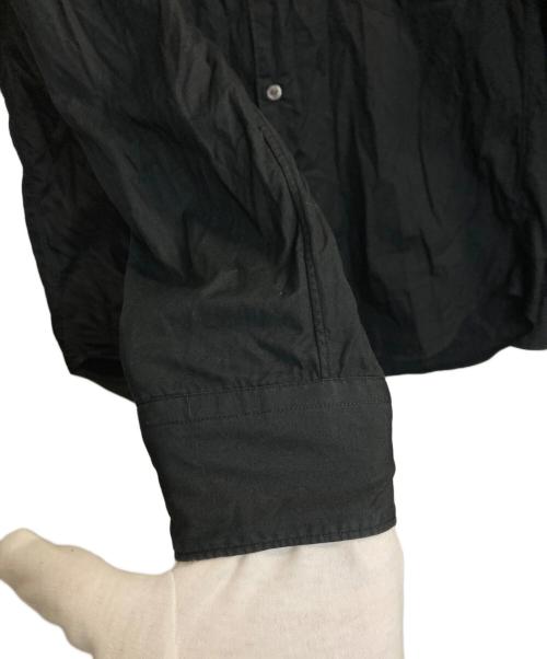COMME des GARCONS HOMME PLUS（コムデギャルソンオムプリュス）COMME des GARCONS HOMME PLUS (コムデギャルソンオムプリュス) レギュラーポケットシャツ ブラック サイズ:XSの古着・服飾アイテム