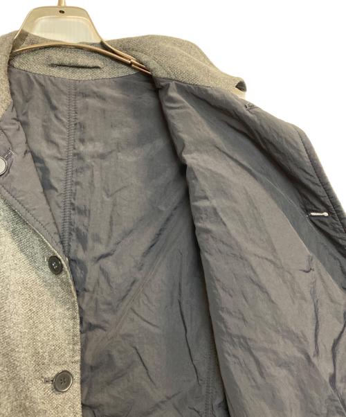 RVR LARDINI（ラルディーニ）RVR LARDINI (ラルディーニ) リバーシブル中綿カシミヤコート ネイビー×グレー サイズ:38の古着・服飾アイテム