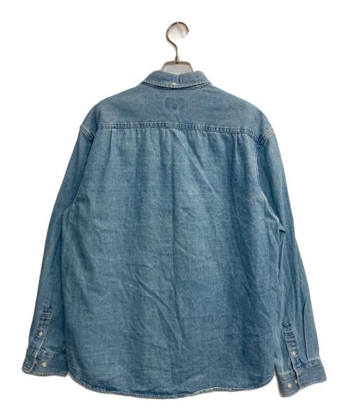 SUPREME（シュプリーム）SUPREME (シュプリーム) 20AW CLASSIC LOGO DENIM SHIRT / クラシックロゴデニムシャツ インディゴ サイズ:Ｌの古着・服飾アイテム