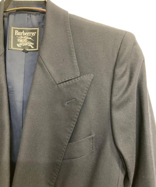 Burberry's（バーバリー）Burberry's (バーバリーズ) 金釦ダブルコンブレ ネイビー サイズ:7ＡＲの古着・服飾アイテム