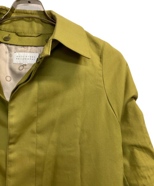 MACKINTOSH PHILOSOPHY（マッキントッシュ フィロソフィー）MACKINTOSH PHILOSOPHY (マッキントッシュ フィロソフィー) ライナー付ステンカラーコート グリーン サイズ:38の古着・服飾アイテム