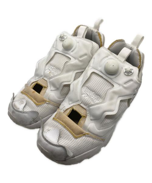 REEBOK（リーボック）REEBOK (リーボック) Maison Margiela (メゾンマルジェラ) INSTAPUMP FURY ホワイト サイズ:26.5ｃｍの古着・服飾アイテム