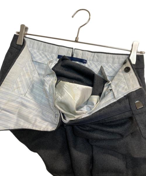 INCOTEX（インコテックス）INCOTEX (インコテックス) SUPER 100's ウールスラックス グレー サイズ:44の古着・服飾アイテム