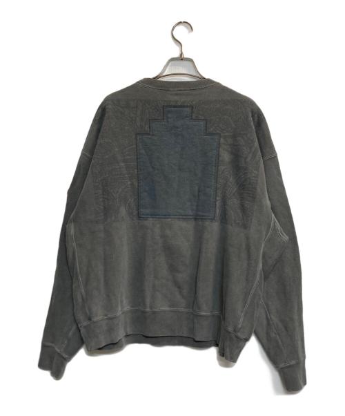C.E CAV EMPT（シーイー キャブエンプト）C.E CAV EMPT (シーイー キャブエンプト) クルーネックオーバーサイズスウェット グレー サイズ:Mの古着・服飾アイテム