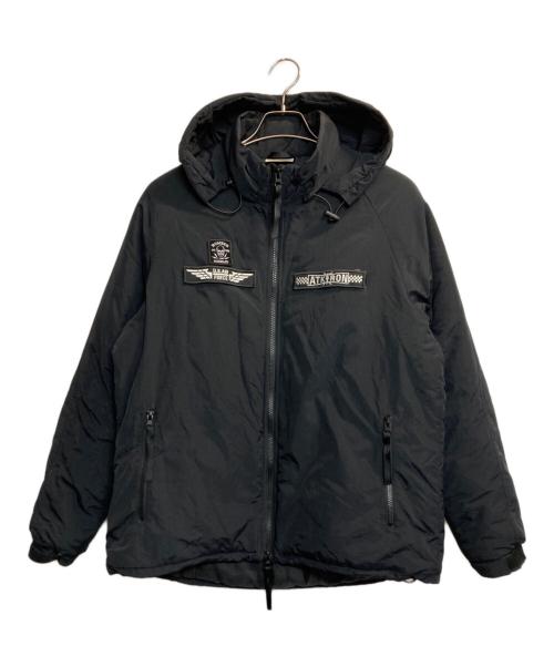 HOUSTON（ヒューストン）HOUSTON (ヒューストン) knackered (ナッカード) Gen III Level 7 ジャケット ブラック サイズ:Lの古着・服飾アイテム