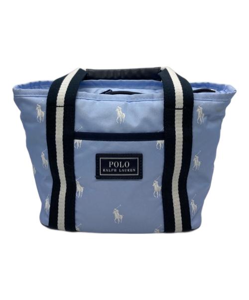POLO RALPH LAUREN（ポロ・ラルフローレン）POLO RALPH LAUREN (ポロ・ラルフローレン) 保冷バッグ ブルーの古着・服飾アイテム