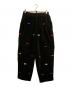 TELEVISI STAR（テレビジスター）の古着「ワッペンコーデュロイパンツ」｜ブラック