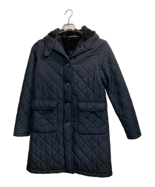 MACKINTOSH（マッキントッシュ）MACKINTOSH (マッキントッシュ) 裏ボアキルティングコート ネイビー サイズ:38の古着・服飾アイテム