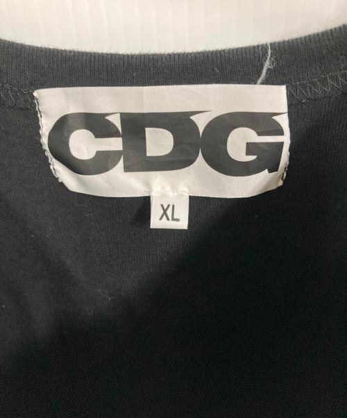 CDG（シーディージー）CDG (シーディージー) 1986 ete Tシャツ ブラック サイズ:XLの古着・服飾アイテム