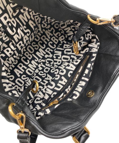 MARC JACOBS（マークジェイコブス）MARC JACOBS (マークジェイコブズ) レザー2wayミニハンドバッグ ブラックの古着・服飾アイテム