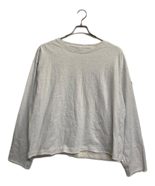 ETRE TOKYO（エトレトウキョウ）ETRE TOKYO (エトレトウキョウ) カットオフカフスロンTee グレー サイズ:ＦＲＥＥの古着・服飾アイテム
