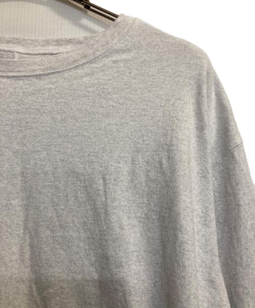 ETRE TOKYO（エトレトウキョウ）ETRE TOKYO (エトレトウキョウ) カットオフカフスロンTee グレー サイズ:ＦＲＥＥの古着・服飾アイテム