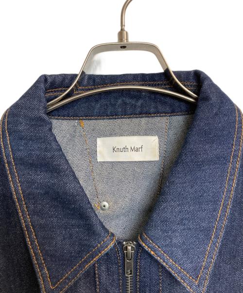 Knuth Marf（クヌースマーフ）Knuth Marf (クヌースマーフ) denim over shirt jacket/デニムオーバーシャツジャケット インディゴ サイズ:Ｆの古着・服飾アイテム
