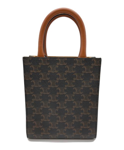 CELINE（セリーヌ）CELINE (セリーヌ) ミニ バーティカル トリオンフ キャンバスの古着・服飾アイテム