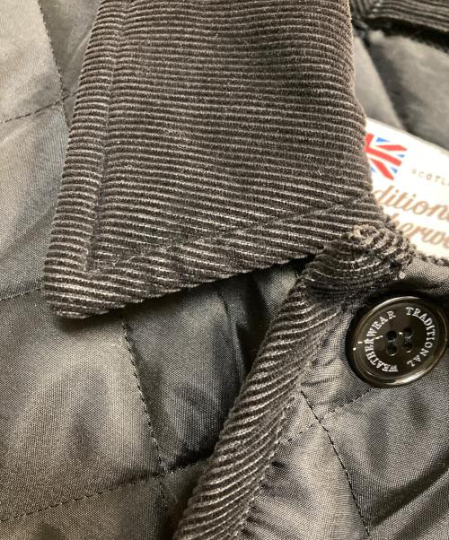 Traditional Weatherwear（トラディショナルウェザーウェア）Traditional Weatherwear (トラディショナルウェザーウェア) WAVERLY TWW キルティングジャケット ブラック サイズ:42の古着・服飾アイテム