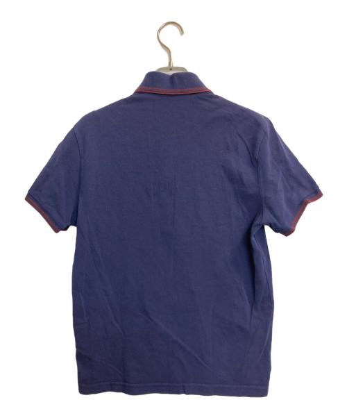 MONCLER（モンクレール）MONCLER (モンクレール) MGLIA POLO MANICA CORTA ワッペンポロシャツ  ネイビー サイズ:Sの古着・服飾アイテム