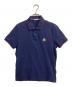 MONCLER（モンクレール）の古着「MGLIA POLO MANICA CORTA ワッペンポロシャツ 」｜ネイビー