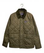 Patagoniaパタゴニア）の古着「Diamond Quilted Jacke/ダイアモンドキルトジャケット」｜オリーブグリーン