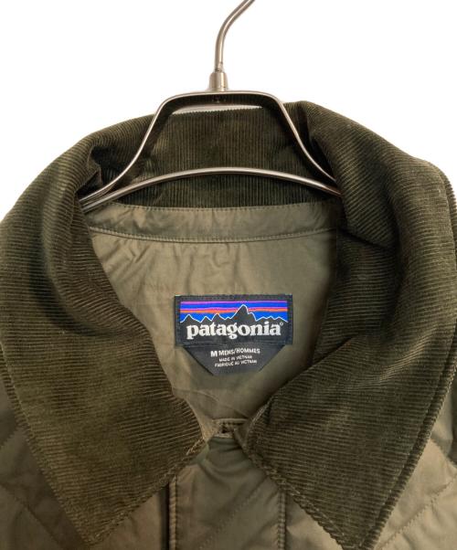 Patagonia（パタゴニア）Patagonia (パタゴニア) Diamond Quilted Jacke/ダイアモンドキルトジャケット オリーブグリーン サイズ:Mの古着・服飾アイテム