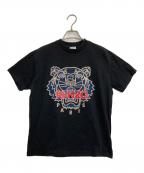 KENZOケンゾー）の古着「Tiger Tee / タイガープリント半袖Tシャツ」｜ブラック