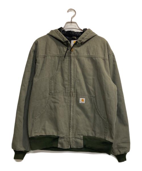 CarHartt（カーハート）CarHartt (カーハート) アクティブジャケット グリーン サイズ:Ｌの古着・服飾アイテム