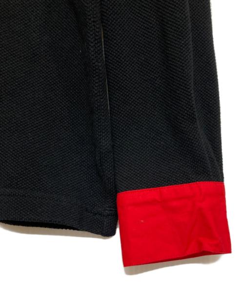 FRED PERRY（フレッドペリー）FRED PERRY (フレッドペリー) 長袖ポロシャツ レッド×ブラック サイズ:Sの古着・服飾アイテム