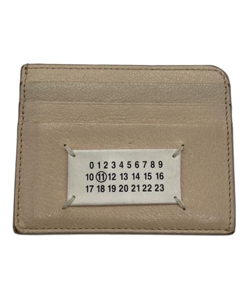 Maison Margiela（メゾンマルジェラ）Maison Margiela (メゾンマルジェラ) カードケース ベージュの古着・服飾アイテム