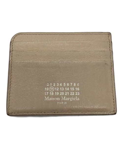 Maison Margiela（メゾンマルジェラ）Maison Margiela (メゾンマルジェラ) カードケース ベージュの古着・服飾アイテム