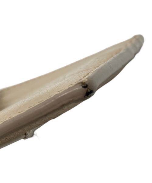 Maison Margiela（メゾンマルジェラ）Maison Margiela (メゾンマルジェラ) カードケース ベージュの古着・服飾アイテム