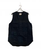 Snow peakスノーピーク）の古着「DWR Rip Stop Vest」｜ブラック