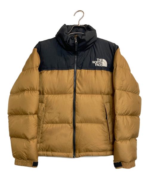 THE NORTH FACE（ザ ノース フェイス）THE NORTH FACE (ザ ノース フェイス) SHORT NUPTSE JACKET/ショートヌプシジャケット ブラック×ブラウン サイズ:Lの古着・服飾アイテム