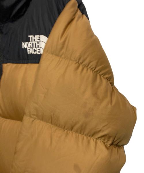 THE NORTH FACE（ザ ノース フェイス）THE NORTH FACE (ザ ノース フェイス) SHORT NUPTSE JACKET/ショートヌプシジャケット ブラック×ブラウン サイズ:Lの古着・服飾アイテム