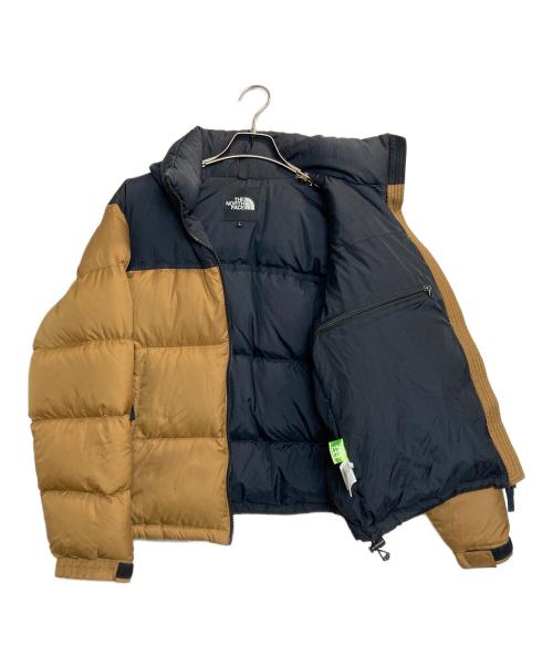 THE NORTH FACE（ザ ノース フェイス）THE NORTH FACE (ザ ノース フェイス) SHORT NUPTSE JACKET/ショートヌプシジャケット ブラック×ブラウン サイズ:Lの古着・服飾アイテム