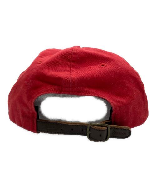 SUPREME（シュプリーム）Supreme (シュプリーム) Side Pocket Script Logo 6-Panel レッドの古着・服飾アイテム