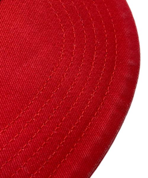 SUPREME（シュプリーム）Supreme (シュプリーム) Side Pocket Script Logo 6-Panel レッドの古着・服飾アイテム