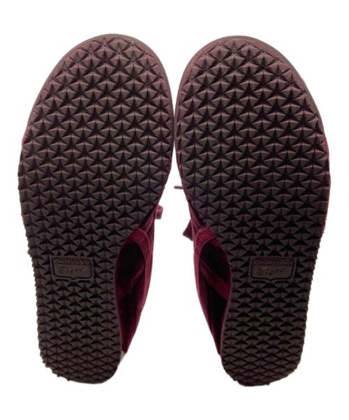 Onitsuka Tiger（オニツカタイガー）Onitsuka Tiger (オニツカタイガー) MEXICO66 DRIED BERRY ROSE GOLD ボルドー サイズ:23cmの古着・服飾アイテム