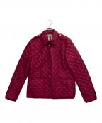 BURBERRY BRITバーバリーブリット）の古着「キルティングジャケット」｜レッド