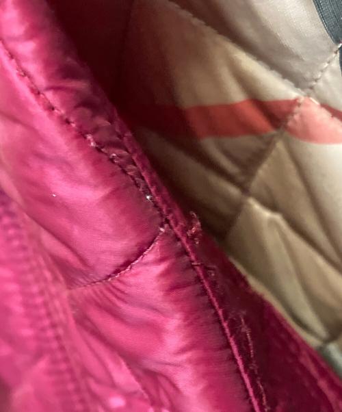 BURBERRY BRIT（バーバリーブリット）BURBERRY BRIT (バーバリーブリット) キルティングジャケット レッド サイズ:ＬＬの古着・服飾アイテム