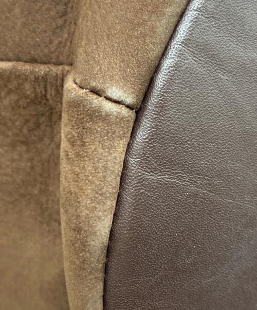 huw（ヒュー）huw (ヒュー) bow bag/ワンショルダーバッグ ブラウンの古着・服飾アイテム