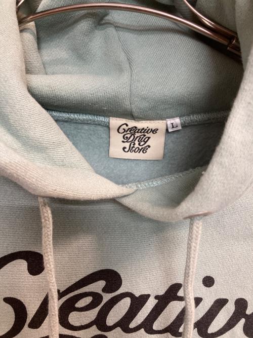 creative drug store（クリエイティブドラッグストア）creative drug store (クリエイティブドラッグストア) VERDY (ヴェルディ) コラボパーカー ミントグリーン サイズ:Ⅼの古着・服飾アイテム