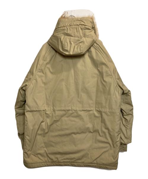 WOOLRICH（ウールリッチ）WOOLRICH (ウールリッチ) ブランケットライナーハーフコート カーキ サイズ:ＸＬの古着・服飾アイテム