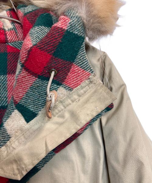 WOOLRICH（ウールリッチ）WOOLRICH (ウールリッチ) ブランケットライナーハーフコート カーキ サイズ:ＸＬの古着・服飾アイテム