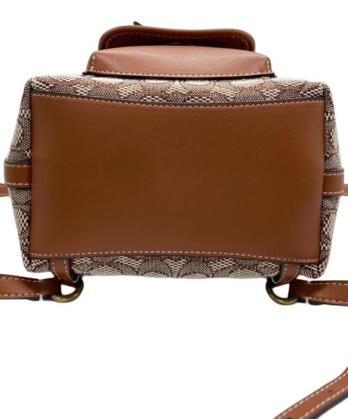 COACH（コーチ）COACH (コーチ) キャンバスシグネチャーミニリュックの古着・服飾アイテム